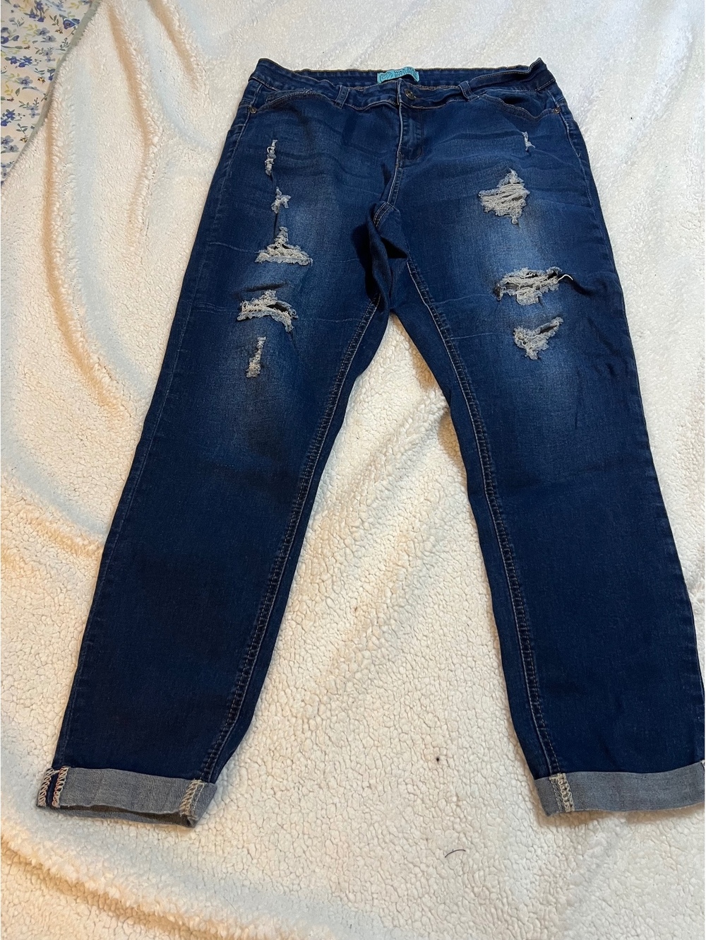 Wax Jeans Butt, I Love Him womens size 32” x 26”
